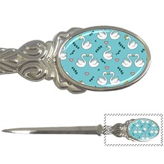 Elegant Swan Pattern Design Letter Opener