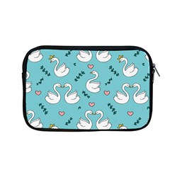 Elegant Swan Pattern Design Apple MacBook Pro 13  Zipper Case