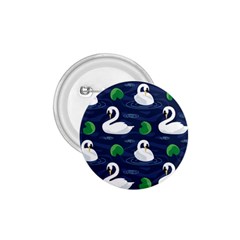 Swan Pattern Elegant Design 1 75  Buttons by Bangk1t