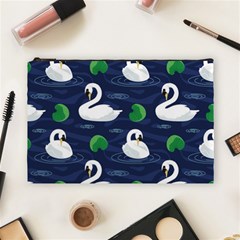 Swan Pattern Elegant Design Cosmetic Bag (large) by Bangk1t