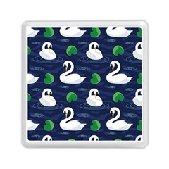 Swan Pattern Elegant Design Memory Card Reader (square) by Bangk1t