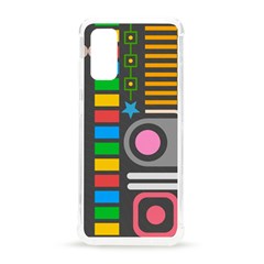 Pattern Geometric Abstract Colorful Arrows Lines Circles Triangles Samsung Galaxy S20 6 2 Inch Tpu Uv Case by Bangk1t