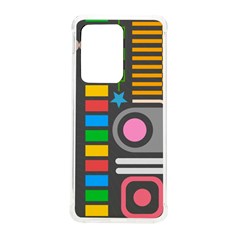 Pattern Geometric Abstract Colorful Arrows Lines Circles Triangles Samsung Galaxy S20 Ultra 6 9 Inch Tpu Uv Case by Bangk1t