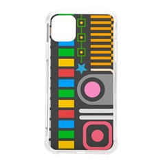 Pattern Geometric Abstract Colorful Arrows Lines Circles Triangles Iphone 11 Pro Max 6 5 Inch Tpu Uv Print Case by Bangk1t