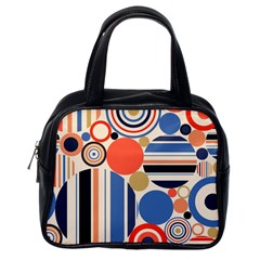 Geometric Abstract Pattern Colorful Flat Circles Decoration Classic Handbag (one Side) by Bangk1t