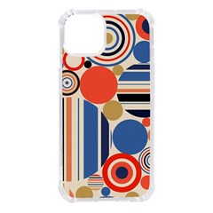 Geometric Abstract Pattern Colorful Flat Circles Decoration Iphone 14 Tpu Uv Print Case by Bangk1t