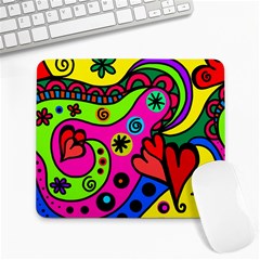 Seamless Doodle Large Mousepad