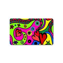 Seamless Doodle Magnet (Name Card)