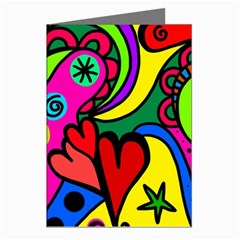 Seamless Doodle Greeting Cards (Pkg of 8)