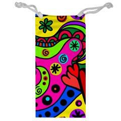 Seamless Doodle Jewelry Bag