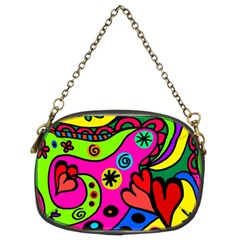 Seamless Doodle Chain Purse (Two Sides)