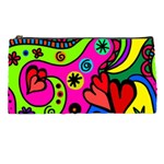 Seamless Doodle Pencil Case Front