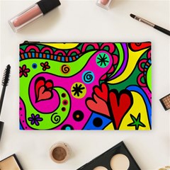 Seamless Doodle Cosmetic Bag (Large)