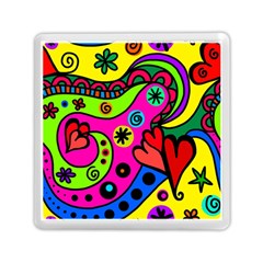 Seamless Doodle Memory Card Reader (Square)