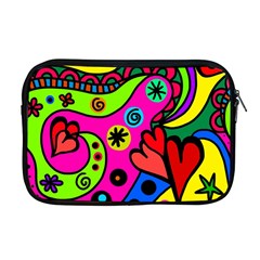 Seamless Doodle Apple MacBook Pro 17  Zipper Case