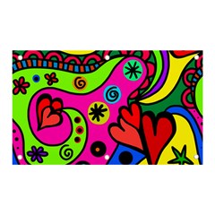 Seamless Doodle Banner and Sign 5  x 3 