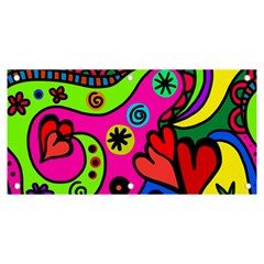 Seamless Doodle Banner And Sign 6  X 3  by Bangk1t