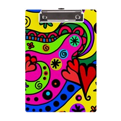 Seamless Doodle A5 Acrylic Clipboard