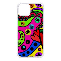 Seamless Doodle iPhone 14 TPU UV Print Case