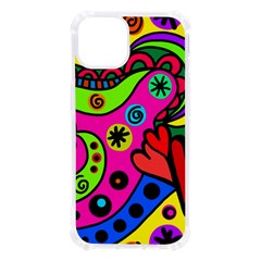 Seamless Doodle iPhone 13 TPU UV Print Case