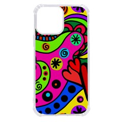 Seamless Doodle iPhone 13 Pro Max TPU UV Print Case