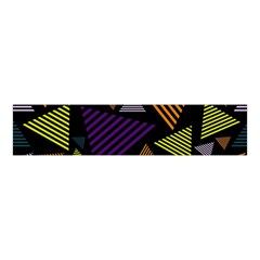 Abstract Pattern Design Various Striped Triangles Decoration Velvet Scrunchie by Bangk1t