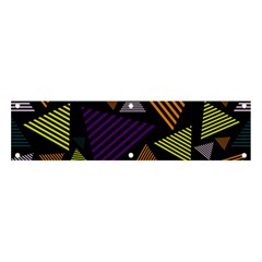 Abstract Pattern Design Various Striped Triangles Decoration Banner And Sign 4  X 1  by Bangk1t