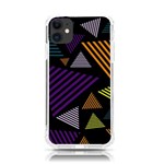 Abstract Pattern Design Various Striped Triangles Decoration iPhone 11 TPU UV Print Case Front