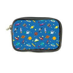 Space Rocket Solar System Pattern Coin Purse by Bangk1t