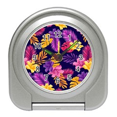 Tropical Pattern Travel Alarm Clock by Bangk1t