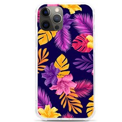 Tropical Pattern Iphone 12 Pro Max Tpu Uv Print Case by Bangk1t