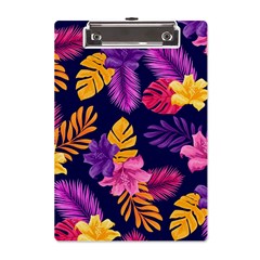 Tropical Pattern A5 Acrylic Clipboard by Bangk1t