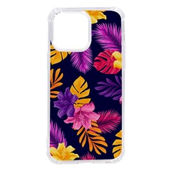 Tropical Pattern Iphone 14 Pro Max Tpu Uv Print Case by Bangk1t