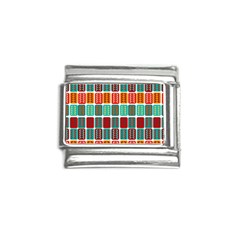 Bricks Abstract Seamless Pattern Italian Charm (9mm) by Bangk1t