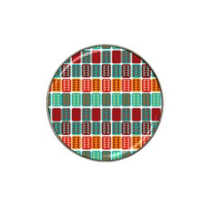 Bricks Abstract Seamless Pattern Hat Clip Ball Marker (4 Pack) by Bangk1t