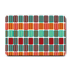 Bricks Abstract Seamless Pattern Small Doormat by Bangk1t