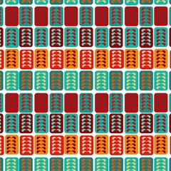 Bricks Abstract Seamless Pattern Play Mat (square) by Bangk1t