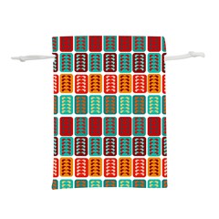 Bricks Abstract Seamless Pattern Lightweight Drawstring Pouch (l) by Bangk1t