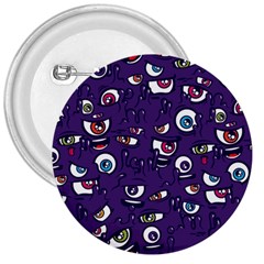 Eye Artwork Decor Eyes Pattern Purple Form Backgrounds Illustration 3  Buttons