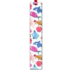 Sea Creature Themed Artwork Underwater Background Pictures Large Book Marks by Bangk1t