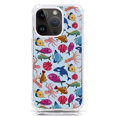 Sea Creature Themed Artwork Underwater Background Pictures Iphone 14 Pro Tpu Uv Print Case