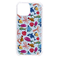 Sea Creature Themed Artwork Underwater Background Pictures Iphone 13 Mini Tpu Uv Print Case