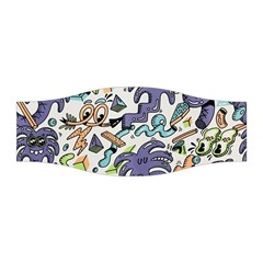 Purple Orange Green Blue Cartoon Stretchable Headband by Bangk1t