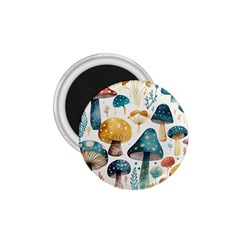 Mushroom Forest Fantasy Flower Nature 1 75  Magnets by Bangk1t