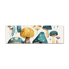 Mushroom Forest Fantasy Flower Nature Sticker (bumper) by Bangk1t