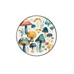 Mushroom Forest Fantasy Flower Nature Hat Clip Ball Marker (10 Pack) by Bangk1t