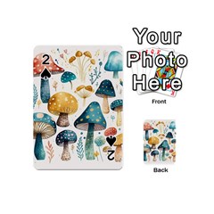 Mushroom Forest Fantasy Flower Nature Playing Cards 54 Designs (mini)