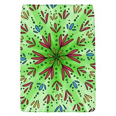 Flower Mandala Art Drawing Spring Background Removable Flap Cover (s) by Bangk1t