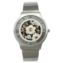 Fantasy People Mysticism Composing Fairytale Art Stainless Steel Watch by Bangk1t