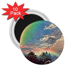 Abstract Art Psychedelic Arts Experimental 2 25  Magnets (10 Pack)  by Bangk1t